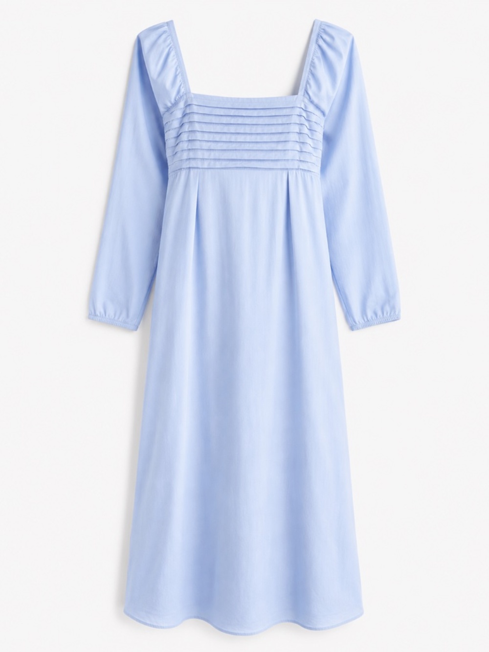 The A&F Emerson Chiffon Long-Sleeve Midi Dress